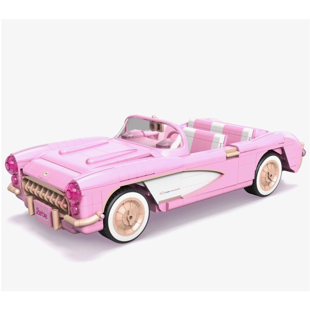 1956 Corvette Stingray Building Set NEW 850 Pcs Barbie Movie Collector MATTEL